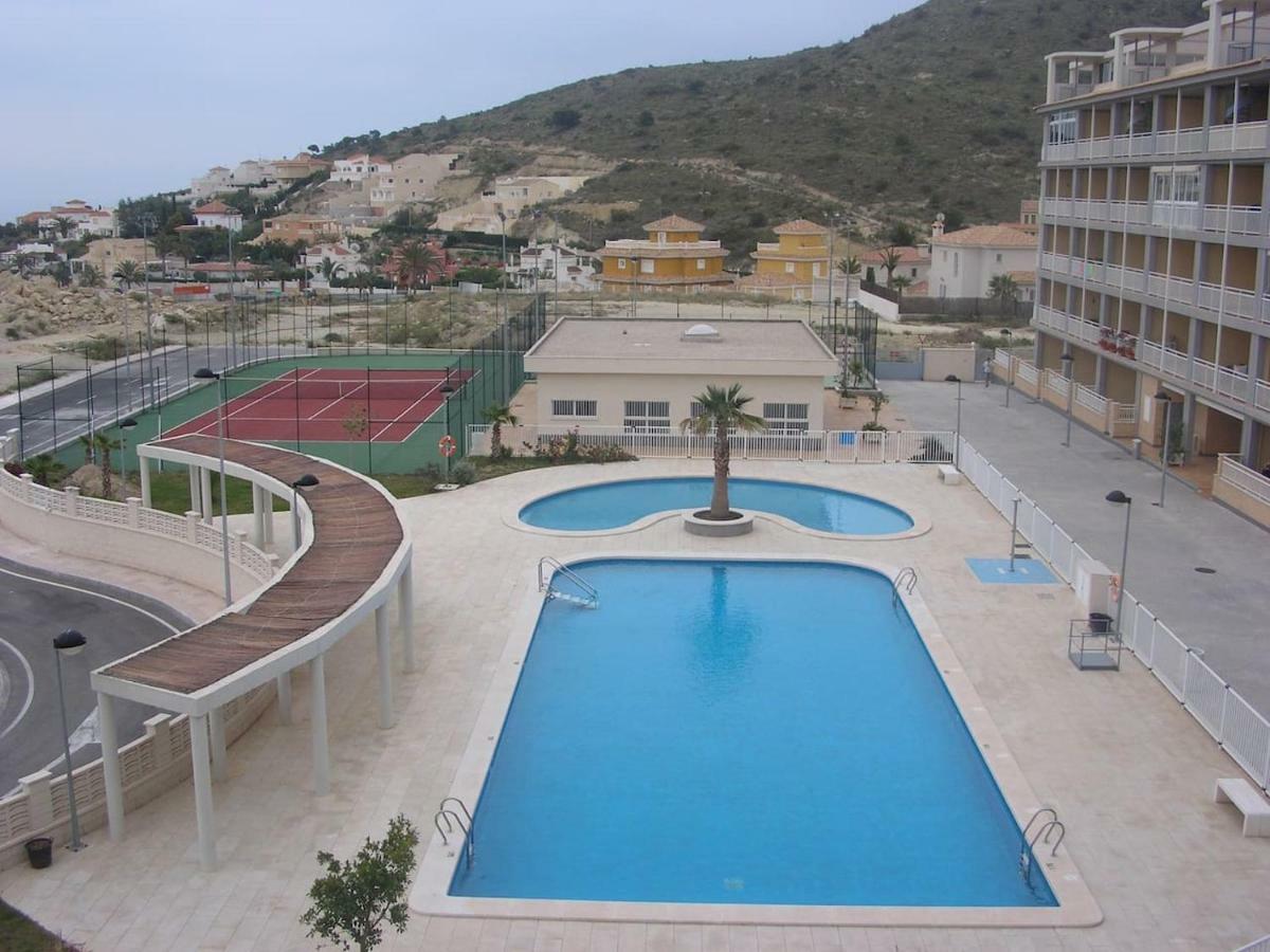 2 Dorm.A/A.Vista Mar.Wifi.Gym.Sauna.Terraza.Parking. Кампелло Экстерьер фото